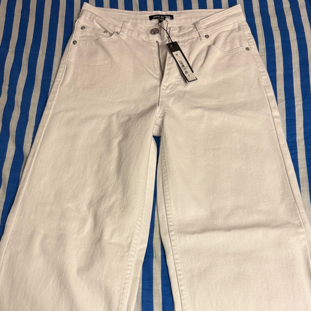 Steve Madden White Flare Women's Jeans